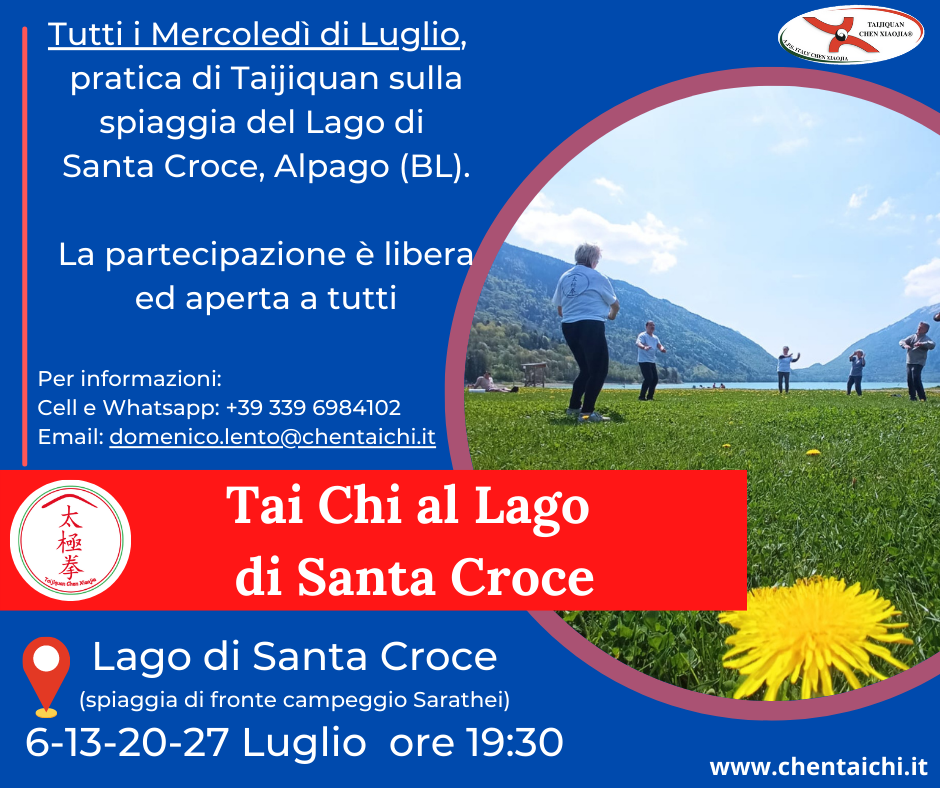 taijiquan al lago di santa croge (Alpago, BL)