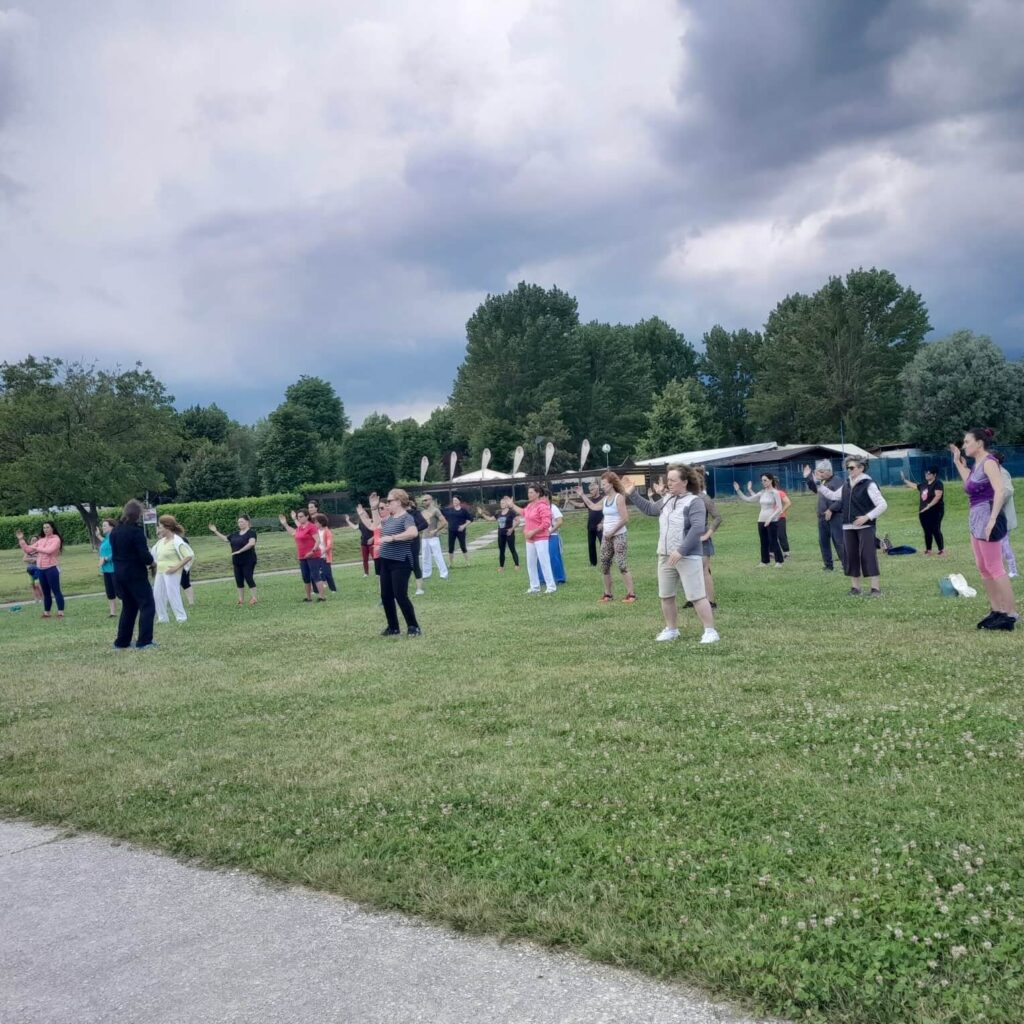 taijiquan al lago di santa croce in alpago 2023