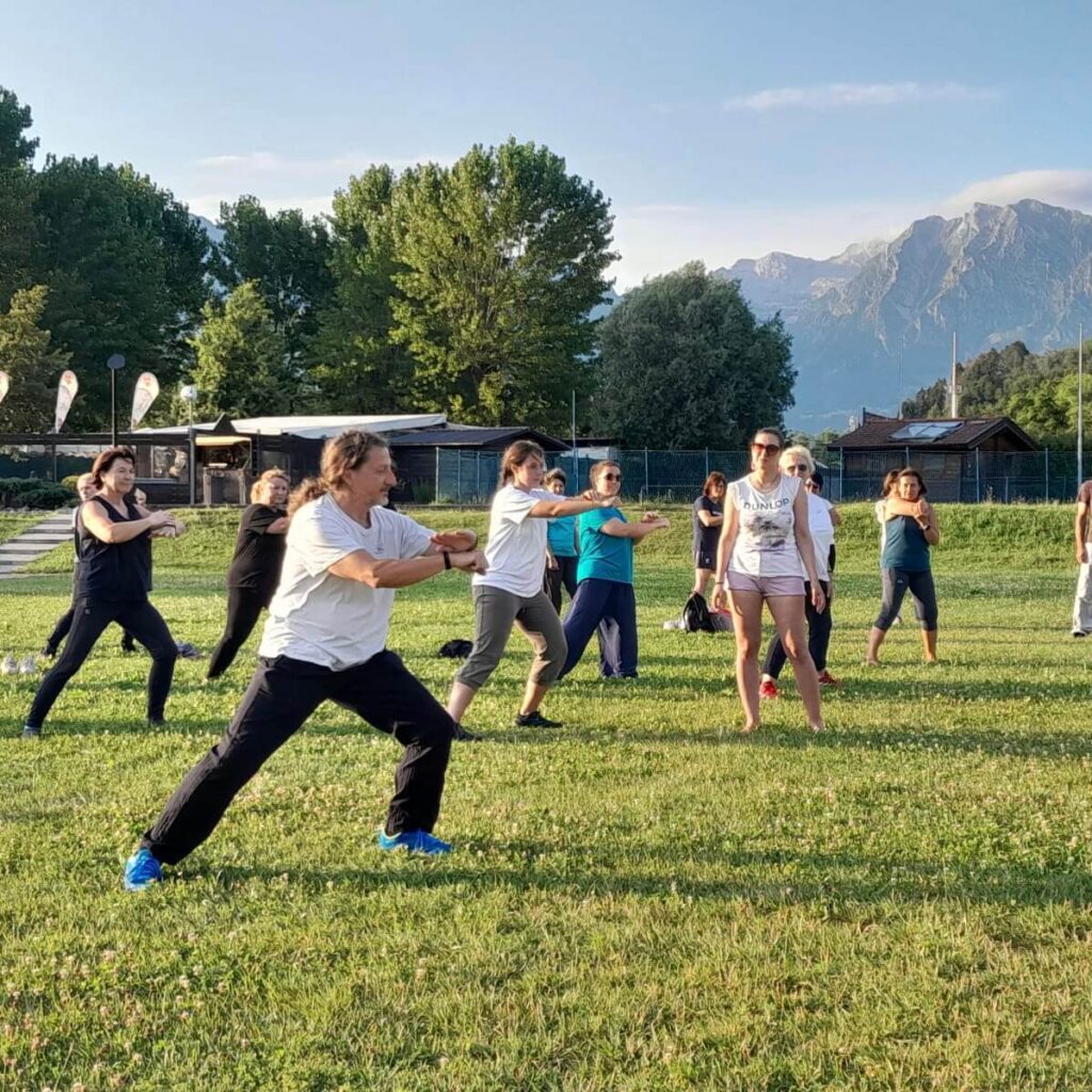 taijiquan al lago di santa croce in alpago 2023